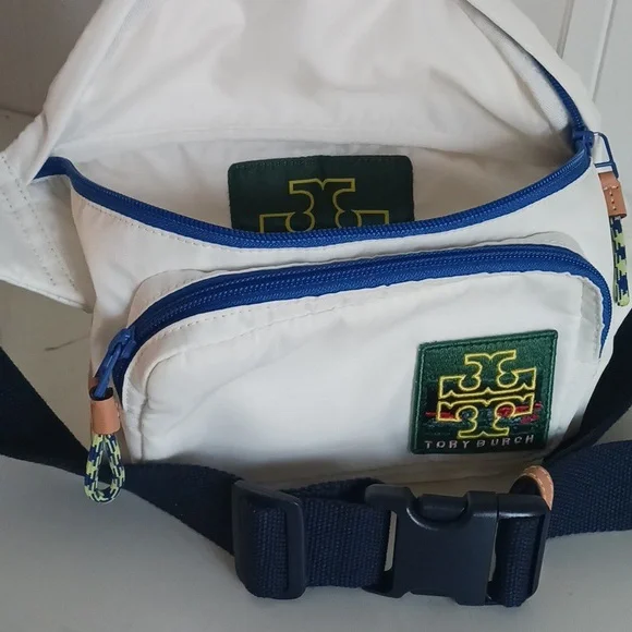 Tory Burch White Belt Bag. - Picture 9 of 9